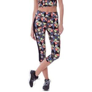 Sweaty Betty Zero Gravity Crop Leggings Tile Print Small